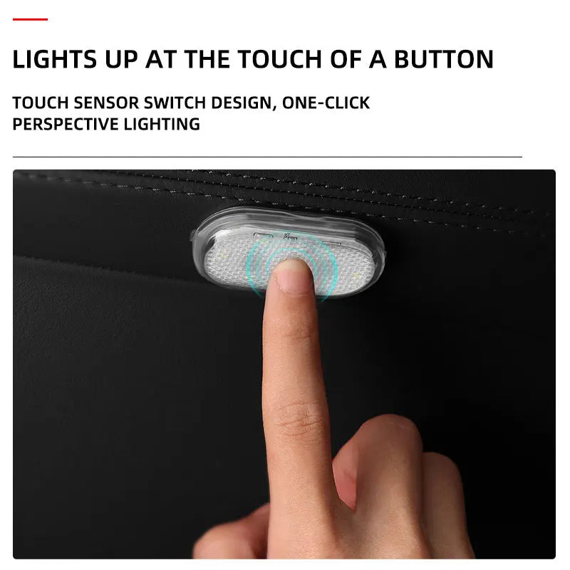 Mini Luces LED Tactiles para Autos (Pack de 4)