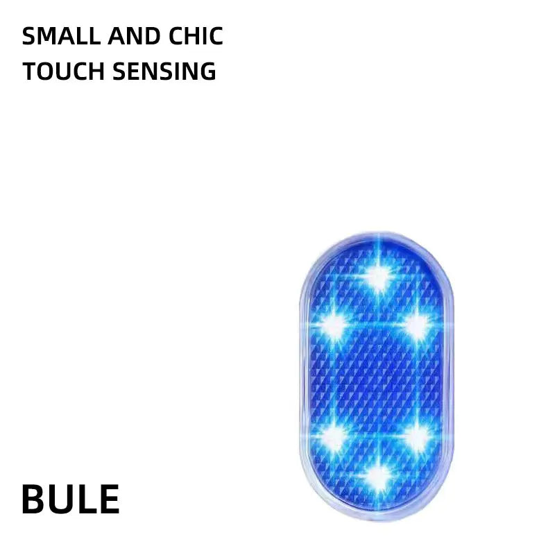 Mini Luces LED Tactiles para Autos (Pack de 4)