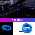 Tira LED Neón Flexible de 5M - Iluminación Ambiental Personalizada para tu Vehículo