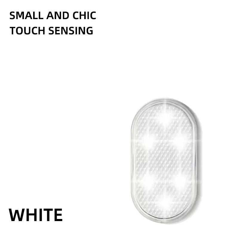 Mini Luces LED Tactiles para Autos (Pack de 4)